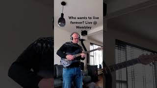 Queen Who Wants To Live Forever Guitar Solo Live At Wembley [upl. by Dachy]