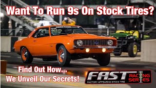 Secrets Unveiled How To Run 9 Sec 14 On Stock Tires FAST Racing Series Stock Appearing ZL1 Camaro [upl. by Leonard829]