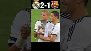 El Clasico Real Madrid vs Barcelona match highlights football elclasico shorts [upl. by Leena]