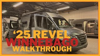 VAN TOUR NEW 2025 Winnebago Revel Walkthrough [upl. by Buroker608]