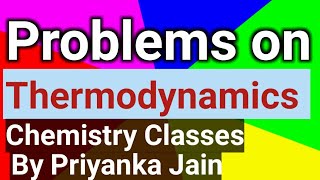 Problems on thermodynamics from csirnet exam [upl. by Territus537]