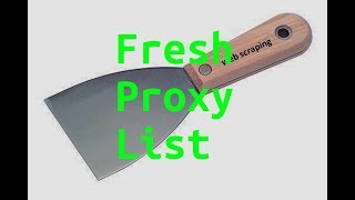 python web scraping free proxy list [upl. by Ihpen]