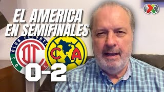 AMÉRICA EN SEMIFINALES  Toluca vs Club América  Cuartos de Final Torneo Apertura 2024 Liga MX [upl. by Bergstein724]