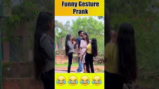 Funny Gestures Prank 5 comedy bhasadpranks prankshorts [upl. by Ji]