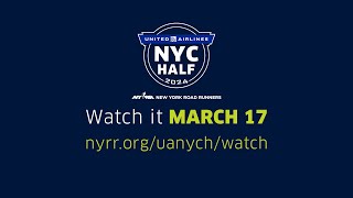 Watch the 2024 United Airlines NYC Half on Sunday March 17 [upl. by Argela]