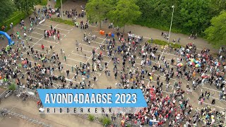 Avond4daagse Ridderkerk 2023 luchtopname [upl. by Ahsineb]