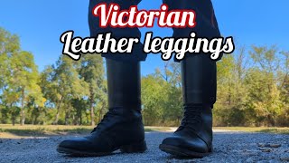 How to wear the British gaiters of the Victorian [upl. by Guerin362]