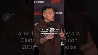 Luis Ronaldo Rodriguez ‘Lazy Boy’ llegó a CDMX con 16 años y con 200 pesos Ahora debuta en UFC [upl. by Sivolc]