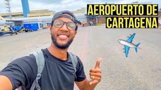 ASI es el AEROPUERTO de CARTAGENA DE INDIAS en COLOMBIA  Aeropuerto Internacional Rafael Nuñez [upl. by Remled]