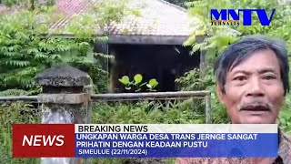 Pustu di Trans Jernge 10 Tahun Tidak Ditempati Oleh Petugas Kesehatan  Diduga Mengandung Horor [upl. by Florio]