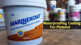 Waterproofing Coating for Plywood [upl. by Ahsinej263]