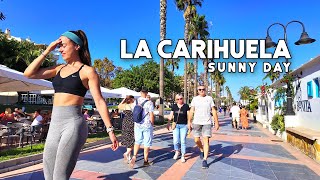 La Carihuela Torremolinos Spain Pleasant Day November 2024 Update Costa del Sol Walk  Málaga 4K [upl. by Kerk]