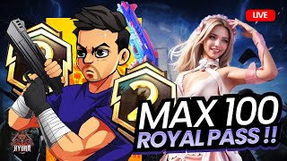 CHONCHUROR LOBBY GAMEPLAY  HAX ON  NEW A2 ROYAL PASS MAX [upl. by Lenra]