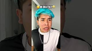 Mi BILETE😭 comedy juanrod shorts [upl. by Arrim]