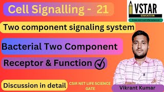 Two Component Signaling Pathway  Two Component Signaling System  Cell signaling  cellsignaling [upl. by Davin]