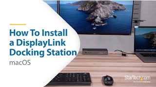 How To Install DisplayLink on MacOS  The StarTechcom Advantage [upl. by Eittocs]