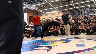 【shigekix issei vs menno stripes】 KOSE BREAKING FES [upl. by Ynnod]