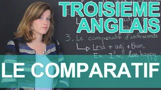 Le comparatif  Anglais  3e  Les Bons Profs [upl. by Buhler89]