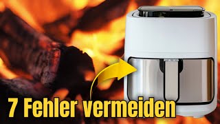 Airfryer  Vermeide diese 7 Fehler [upl. by Kyrstin371]