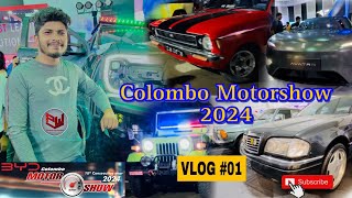 COLOMBO MOTOR SHOW 2024  VLOG 01 colombomotorshow motorshow2024 vlog bmich prashanwijesinghe [upl. by Payne]