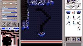 Brandish 3 PC98  Boss 09 Sea Serpent No Damage amp Magic [upl. by Violante]