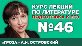 АН Островский «Гроза» содержательный анализ  Лекция №46 [upl. by Echo]