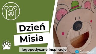 Dzień Pluszowego Misia  zabawy dla dzieci kształtujące słuch fonemowy [upl. by Ycam760]