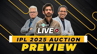 Cricbuzz Live IPL 2025 Auction Special ft Harsha Bhogle Joy Bhattacharjya amp Gaurav Kapur [upl. by Enyawd87]