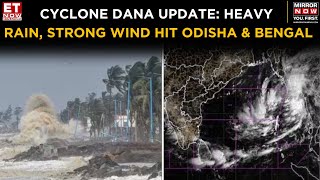 Cyclone Dana Wreaks Havoc In Bengal amp Odisha Gusty Wind Trees Uprooted Roads Blocked  News [upl. by Leunamnauj101]