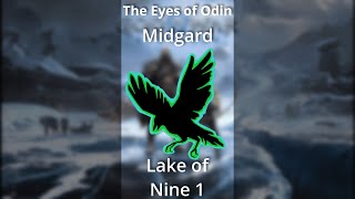 God of War Ragnarok  The Eyes of Odin  2948 Lake of Nine Midgard [upl. by Korry]