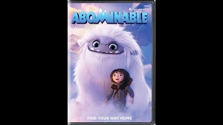 Opening to Abominable DVD 2019 [upl. by Pernick]