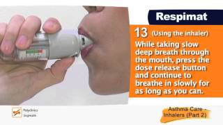 How to use asthma inhalers [upl. by Paxon184]