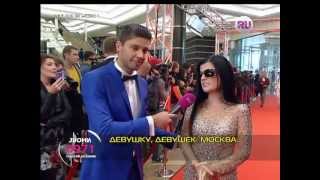 Диана Гурцкая на красной дорожке quotПремии RUTV 2012quot [upl. by Dara]