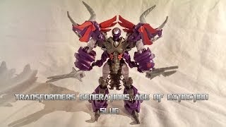 Transformers Generations Age of Extinction Slug Review Deutsch  German [upl. by Natica]