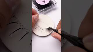 How to create wispy set faster lashextensions lashes eyelashextensions lashartist lashtech [upl. by Mou]