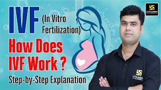 IVFIn Vitro Fertilization क्या है  How Does IVF Work StepbyStep Explanation  Krishnakant Sir [upl. by Lally584]