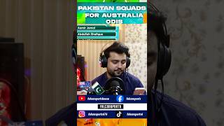 Pakistan’s Squad ODI amp T20I  Full Team shortsfeed cricketdrama shorts shorts [upl. by Heer]