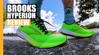 Brooks Hyperion Review The nonplated daily trainer thats built for speed [upl. by Naahs]