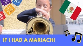 quotIf I Had a Mariachiquot  123 Andrés  Mexican culture kids song to learn Spanish [upl. by Cazzie]