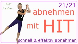 2121💜30 min FINALE  abnehmen mit HIT  HighIntensityTraining ohne Geräte [upl. by Ecallaw]