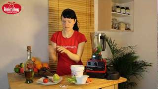 Vitamix Rezept  Rohkost Gemüsedip scharf [upl. by Yessydo]