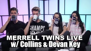 MERRELL TWINS LIVE feat Collins amp Devan Key [upl. by Yelram]