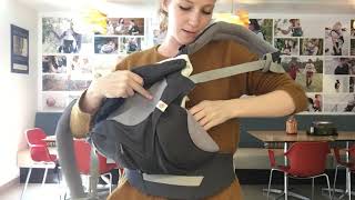 How Do I Use the Infant Insert with the 360 Baby Carrier  Ergobaby [upl. by Cedell]