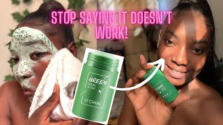 How to use green mask stick to make it work It works green mask stick [upl. by Switzer]