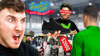 Catching The WORST Scammer At Sneakercon [upl. by Avraham640]