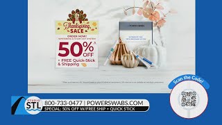 Power Swabs Offers 50 off Teeth Whitening [upl. by Engen]