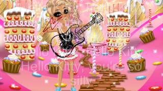 Avril Lavigne Hello Kitty MSP BY EMO NATUSIA259 [upl. by Carson425]