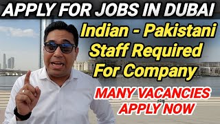 Apply For Jobs In Dubai On Visit Visa [upl. by Krischer]