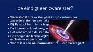 Astrofysica het leven van een ster [upl. by Melvyn445]