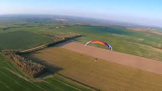 Spring Paramotor Flight on my Dudek Nucleon 4 [upl. by Ardnasak]